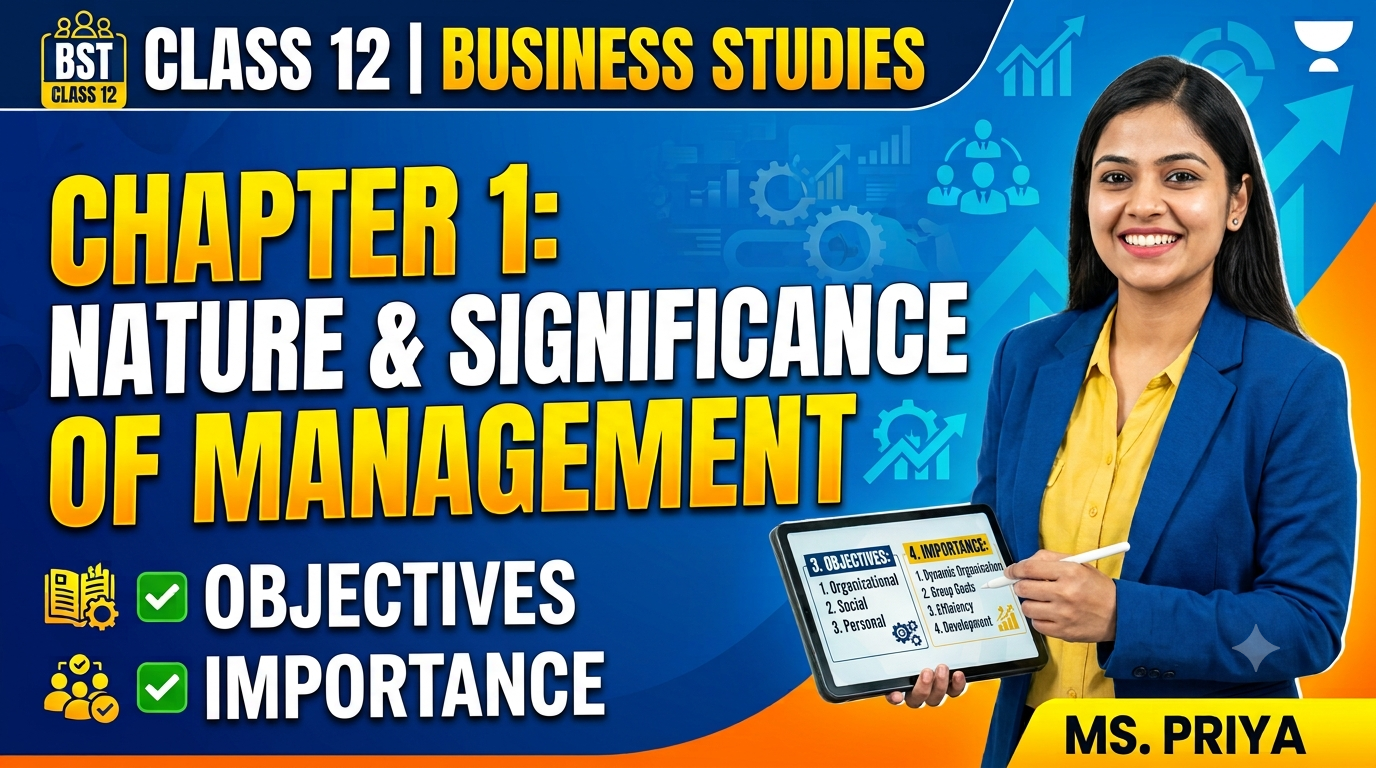 Nature and significance of management thumbnail