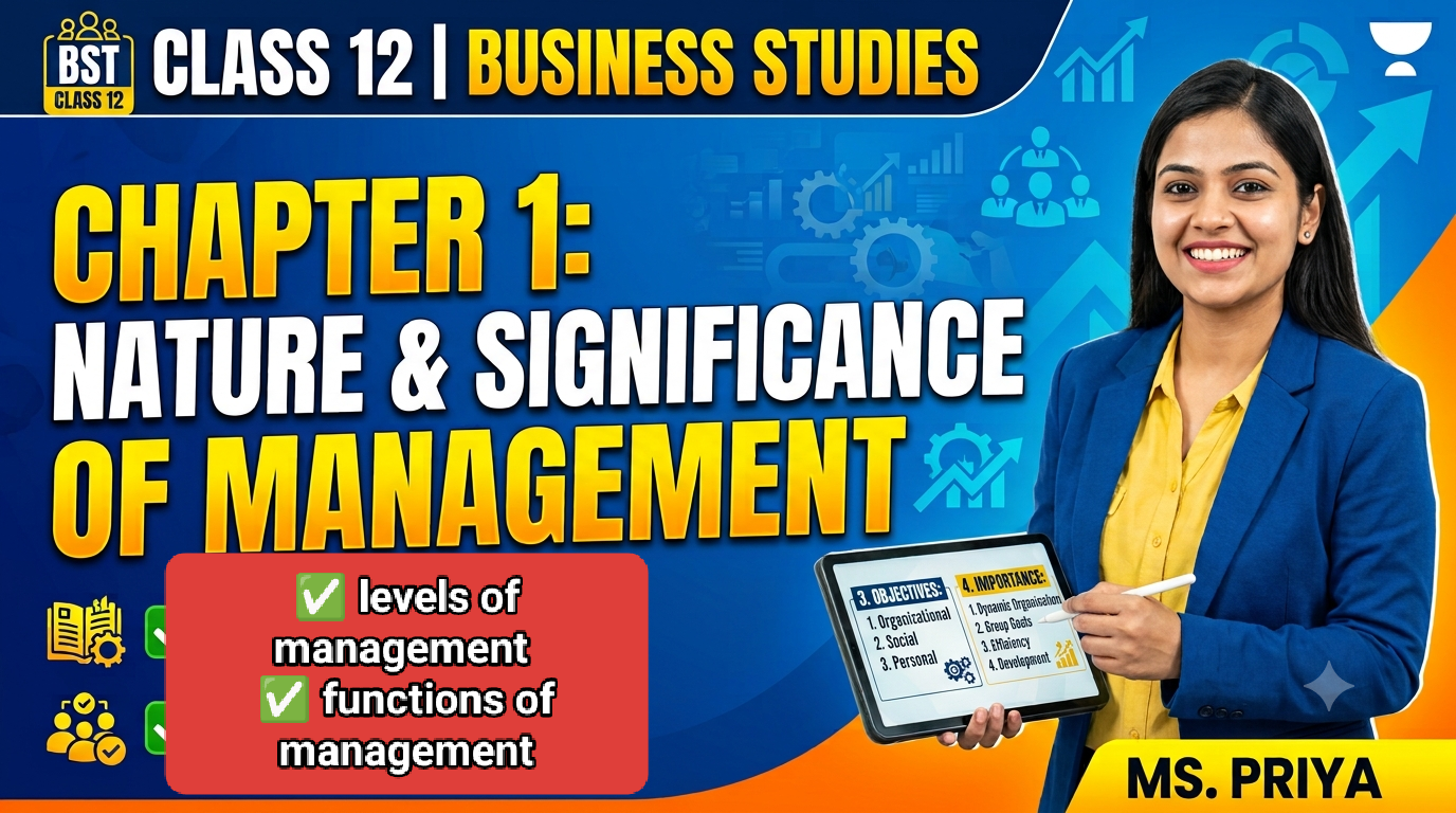 Nature and significance of management thumbnail